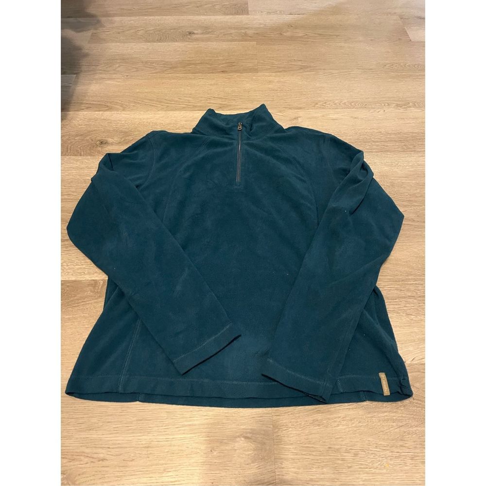 Columbia Women's Deep Teal Quarter-Zip Jacket